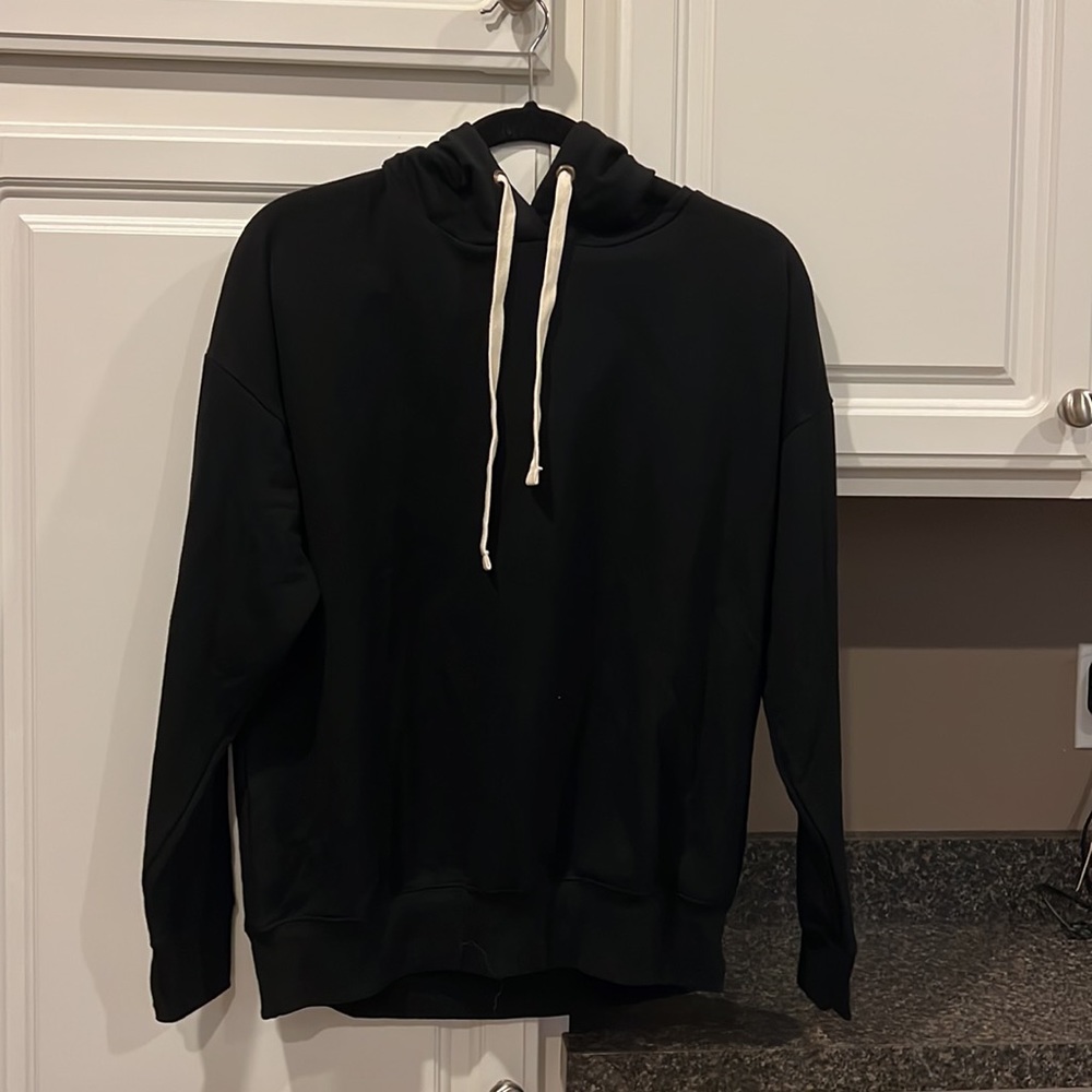 Black hoodie
